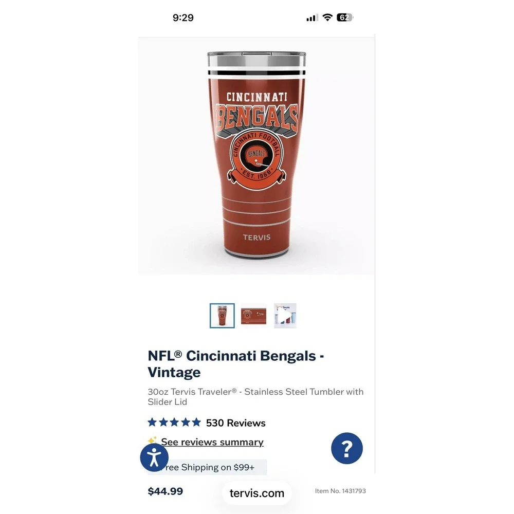 tervis info about